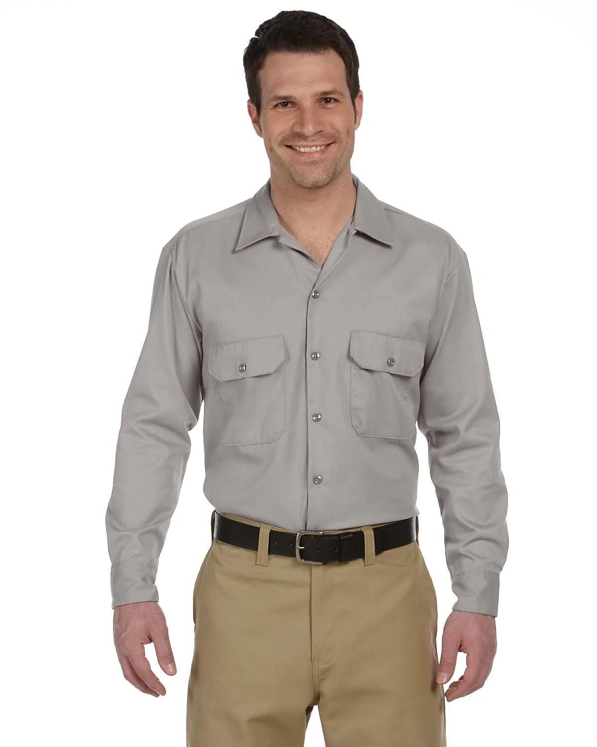 Dickies Unisex Long Sleeve Work Shirt Design Like Whoa